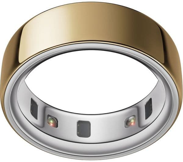 Oura Ring 4 Smart Ring - Gold, Size 12 - Image 1