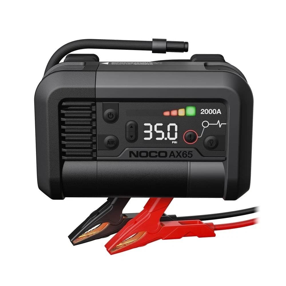 NOCO Boost Air AX65 2000A Jump Starter and 100 PSI Portable Air Compressor