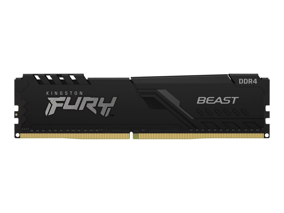 Kingston FURY Beast - DDR4 - kit - 32 GB: 2 x 16 GB - DIMM 288-pin / PC4-28800 - unbuffered
