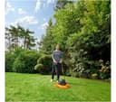 BLACK + DECKER BEMWH551-GB Corded Hover Lawn Mower - Black & Orange thumbnail 4