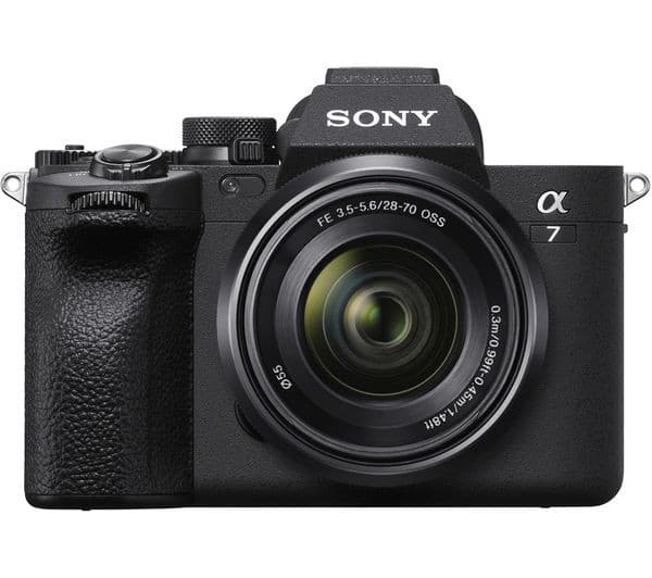Sony a7 IV Full-Frame Mirrorless Camera with 28-70mm f/3.5-5.6 Lens - Black - Image 1