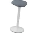 LEITZ Ergo Active Standing Stool with Comfort Seat - Grey thumbnail 8