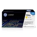 HP 124A Original LaserJet Toner Cartridge - Yellow thumbnail 1