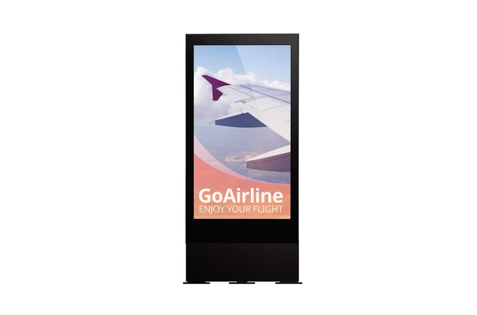 LG 75XE3C Signage Display Totem design 190.5 cm (75") 3000 cd/m² 4K Ultra HD Black