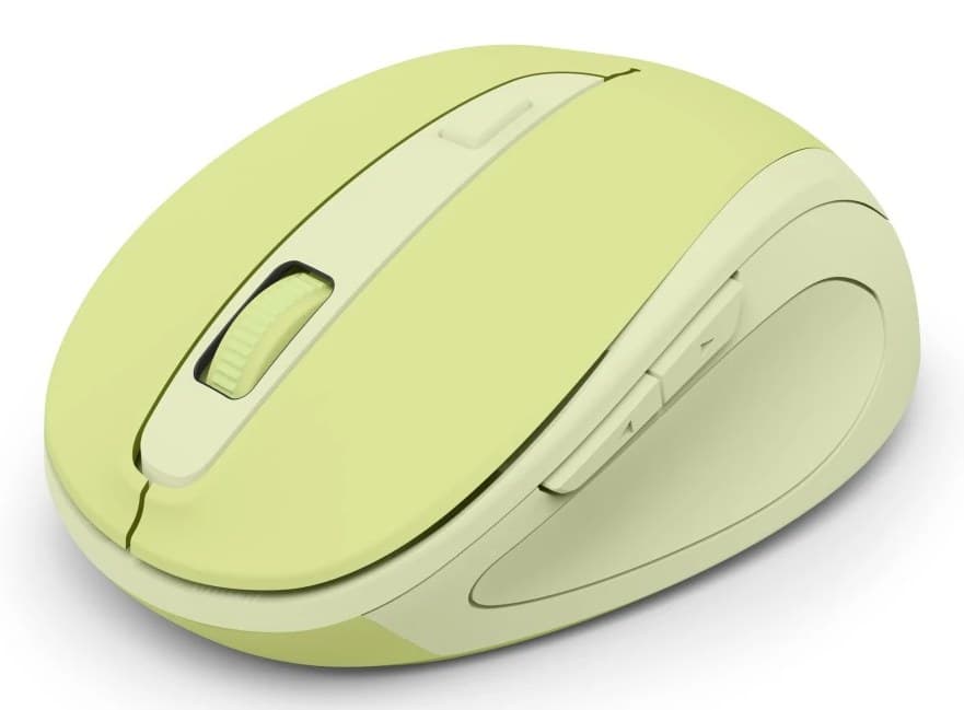 Hama WM-400 Office Mouse, Right-hand, RF Wireless, Optical, 1600 DPI - Green - Image 2