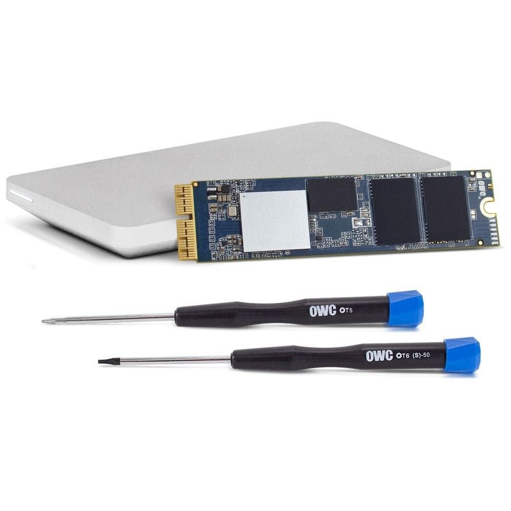 OWC Aura Pro X2 PCIe 4.0 NVMe SSD Upgrade Kit with Envoy Pro Enclosure & Tools for MacBook Pro Retina (Late 2013 - Mid 2015) and MacBook Air (Mid 2013 - Mid 2017) 1TB