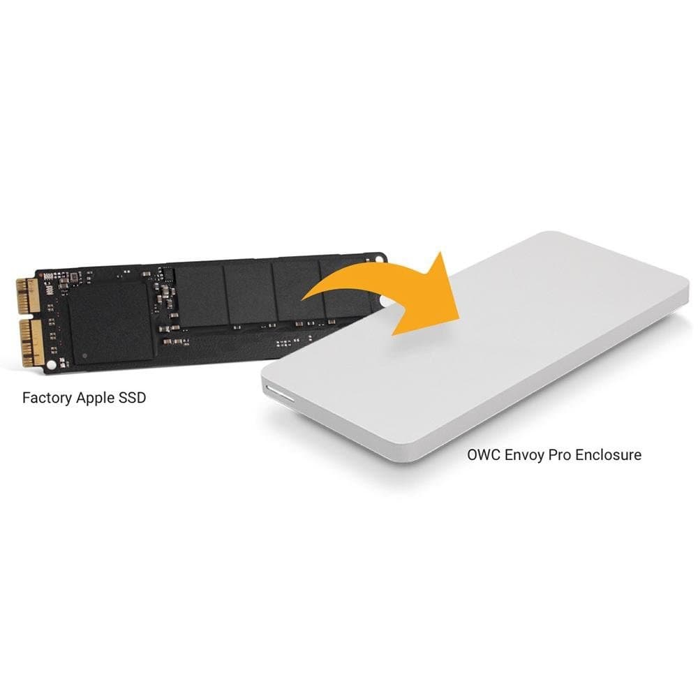 OWC Aura Pro X2 PCIe 4.0 NVMe SSD Upgrade Kit with Envoy Pro Enclosure & Tools for MacBook Pro Retina (Late 2013 - Mid 2015) and MacBook Air (Mid 2013 - Mid 2017) 1TB - Image 7