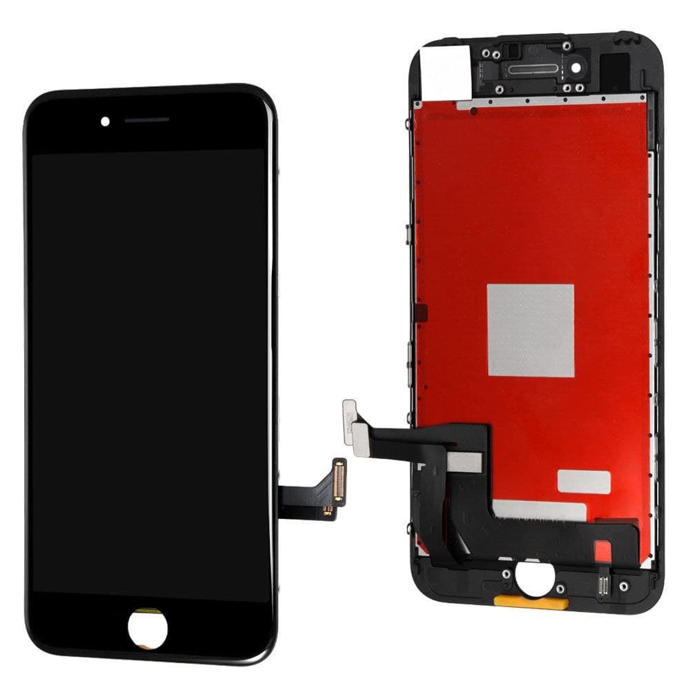 CoreParts MOBX-IPC7G-LCD-B LCD Screen Assembly with Digitiser and Frame for Apple iPhone 7, Black (Copy LCD, AUO Grade) - Image 1
