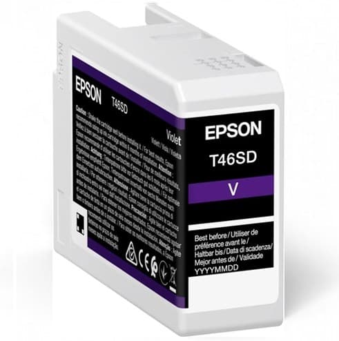 Epson T46SD UltraChrome Pro10 25ml Ink Cartridge - Violet