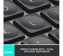 Logitech MX Keys Mini Wireless Illuminated Keyboard - Graphite, UK Layout thumbnail 3