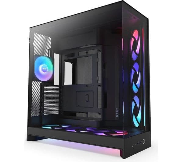 NZXT H9 Flow ATX Mid-Tower PC Case Black
