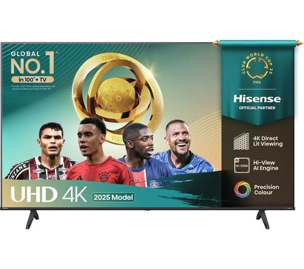Hisense A6Q 4K UHD HDR Smart LED TV with Freely - 58-inch (58A6QTUK)