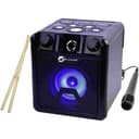N-Gear Drum Block 420 Bluetooth Karaoke Speaker with Drum Pads and LED Lighting thumbnail 1