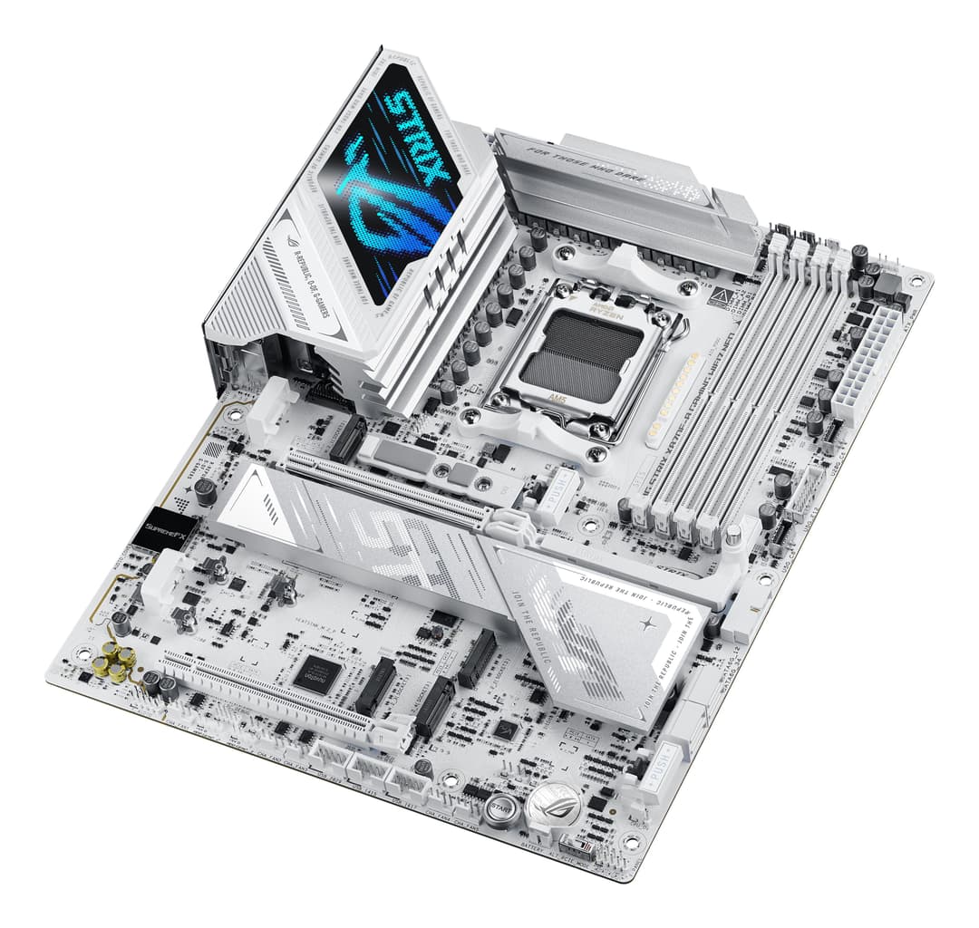 ASUS ROG STRIX X870E-A GAMING WIFI7 NEO AMD X870E Socket AM5 ATX Motherboard - White - Image 7