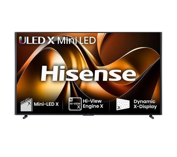 HISENSE 110UXNQTUK 110" Smart 4K Ultra HD HDR Mini LED TV with Amazon Alexa