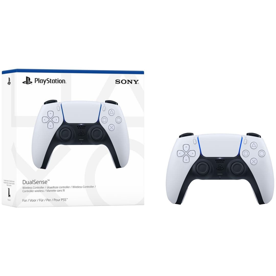 Sony DualSense PS5 Wireless Controller - White - Image 2