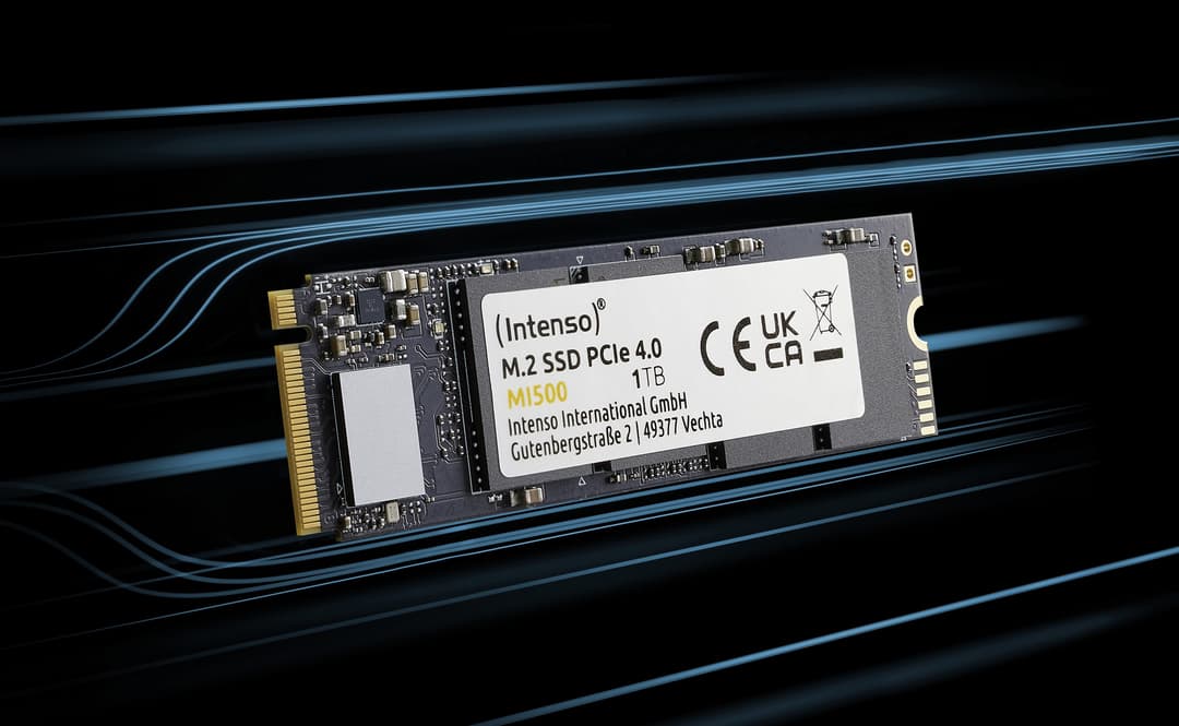 Intenso MI500 M.2 2280 PCIe 4.0 NVMe Internal SSD 2TB - Image 2