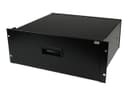 StarTech 4UDRAWER 4U Rack Storage Drawer Black thumbnail 1