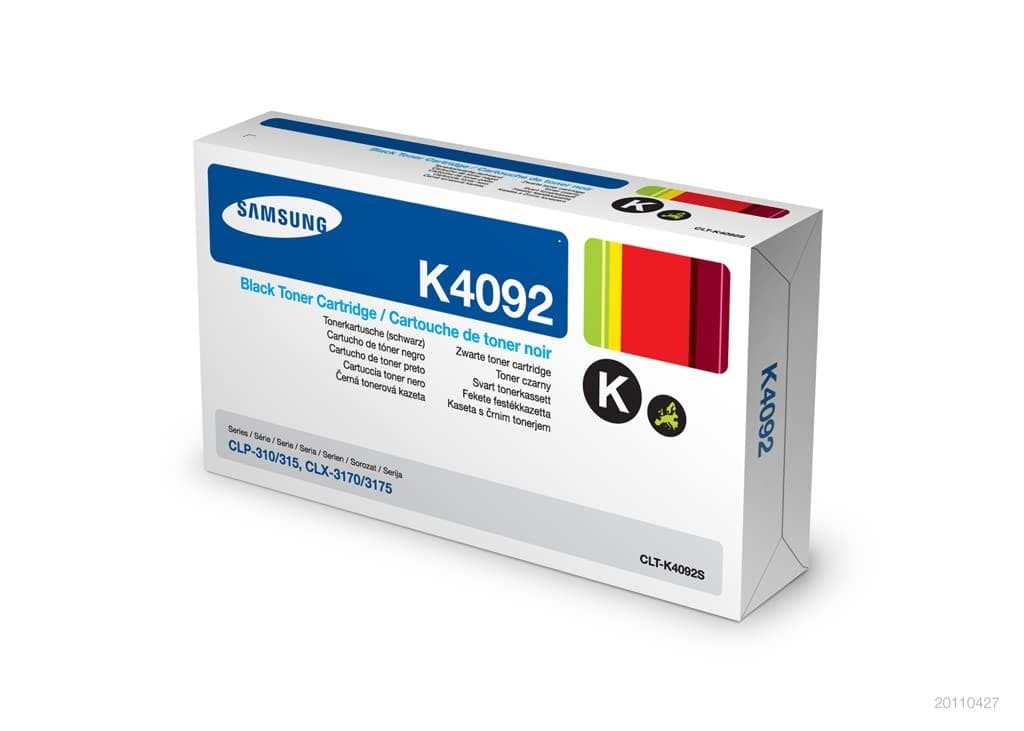Samsung SU138A CLT-K4092S Toner Cartridge - Black - Image 1