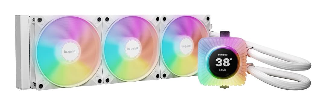 be quiet! Light Loop IO LCD 360 mm White - Image 1