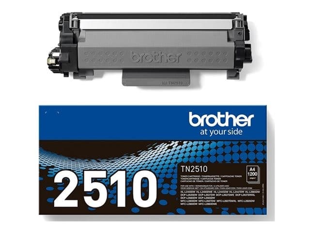 Brother TN-2510 Standard Yield Black Toner Cartridge - 1,200 Pages - Image 2