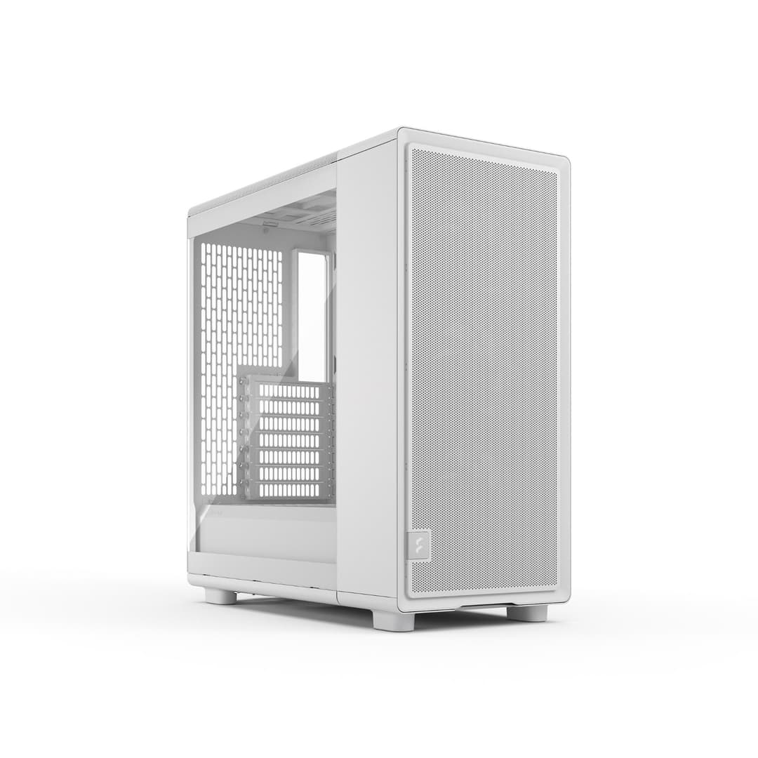 Fractal Design Epoch ATX Mid-Tower PC Case - White TG Clear - Image 1