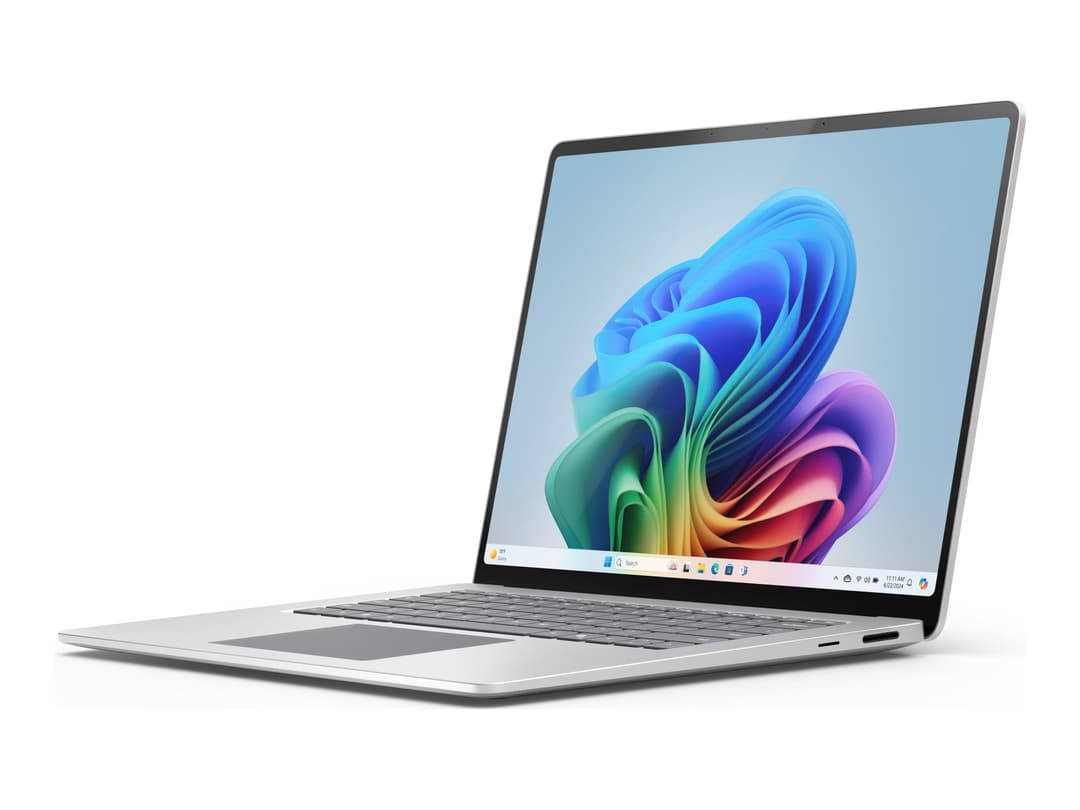 Microsoft Surface Laptop 7th Edition 15" Snapdragon X Elite 16GB 256GB Platinum - Image 1