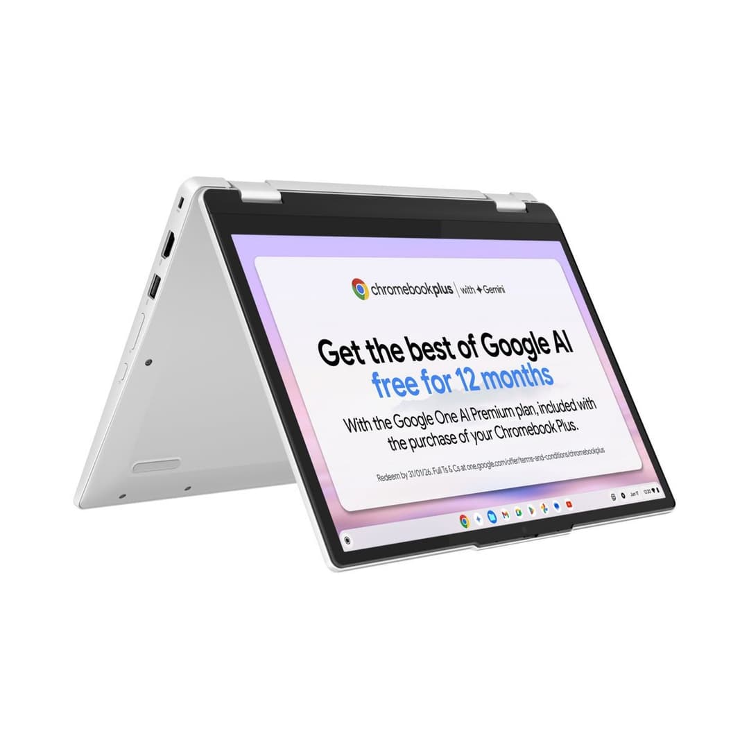 Lenovo IdeaPad Flex 3 12in 8GB 128GB Chromebook - Grey - Image 1