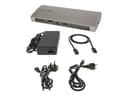StarTech.com TB4CDOCKUE Thunderbolt 4 Dock 96W Power Delivery, Single 8K/Dual 4K 60Hz, 3x Thunderbolt 4/USB4, 4x USB-A, SD Card Reader, Gigabit Ethernet - Black/Grey thumbnail 1