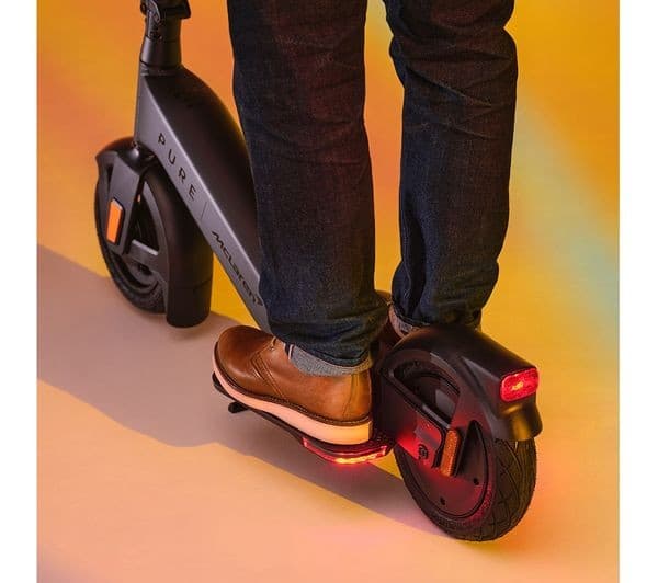 PURE ELECTRIC Pure X McLaren Special Edition Folding Electric Scooter - Black - Image 2