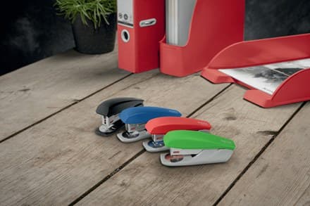 Leitz NeXXt Recycle Small Stapler 25 Sheets - Red - Image 2