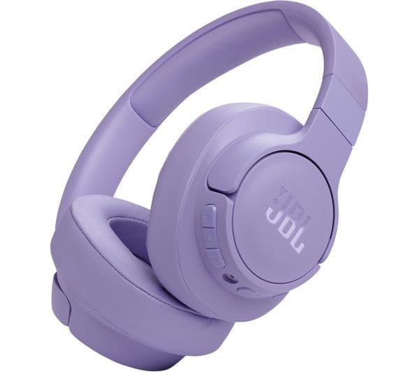 JBL Tune 770NC Wireless Over-Ear Noise-Cancelling Headphones - Purple - Image 1