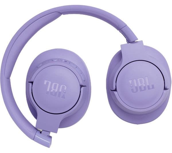 JBL Tune 770NC Wireless Over-Ear Noise-Cancelling Headphones - Purple - Image 6