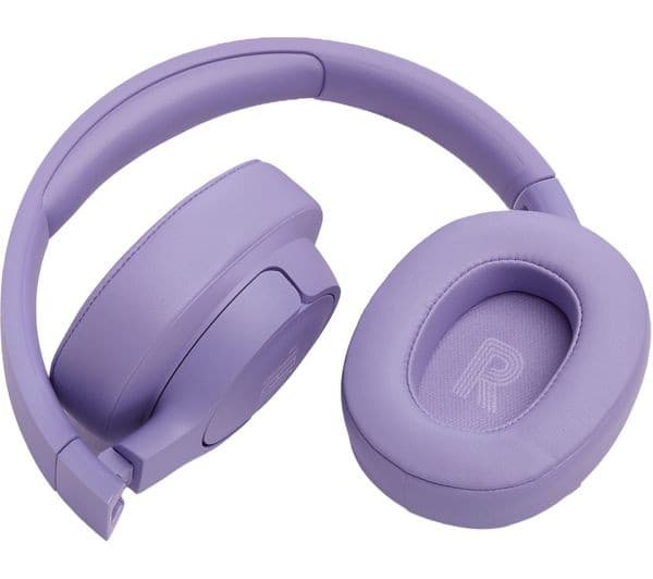 JBL Tune 770NC Wireless Over-Ear Noise-Cancelling Headphones - Purple - Image 8