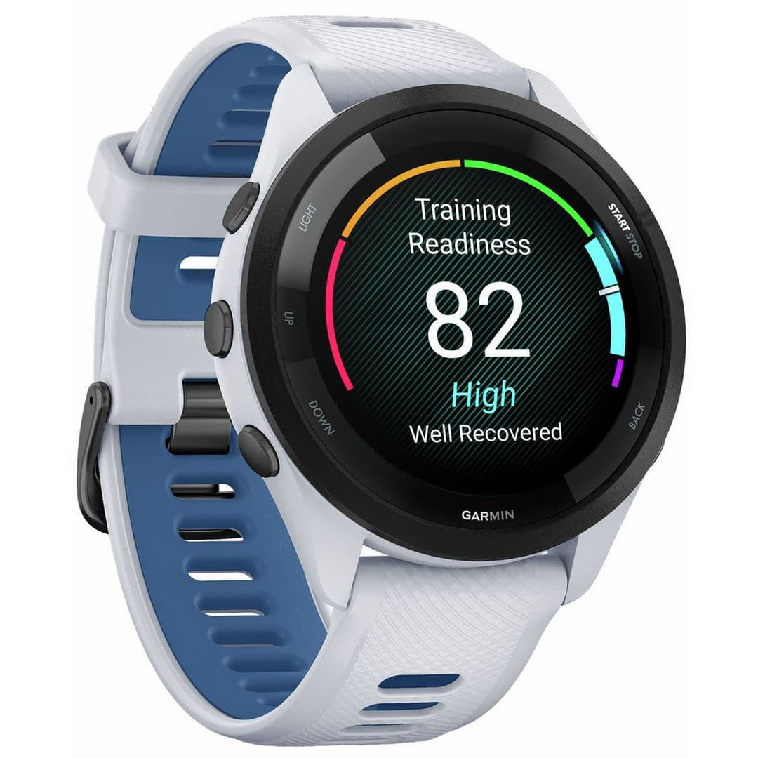 Garmin Forerunner 265 (46mm) GPS Running Smartwatch - Whitestone - Image 3