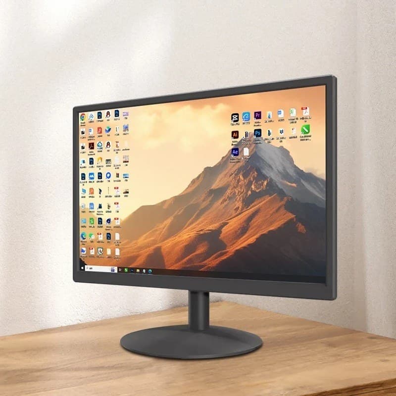22" LED Monitor S220W – Full HD Widescreen Computer Monitor, HDMI & DisplayPort, 5ms Response Time, 16:9 Screen, Desktop PC Display – Black