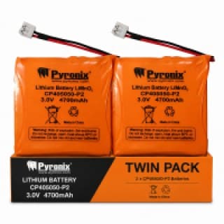 Pyronix Enforcer 3V Lithium Battery Twin Pack (2x CP405050-P2) for Deltabell WE MkII - Image 1