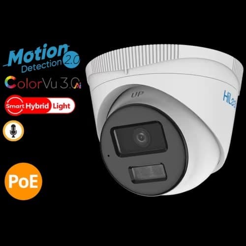 HiLook IPC-T229HAA-LU(2.8mm) 2 MP ColorVu 3.0 Fixed Turret Network Camera 2.8mm - Image 1