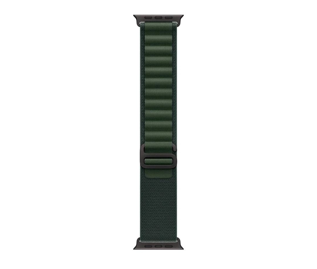 Apple Watch Ultra 49mm Alpine Loop Medium - Dark Green - Image 4