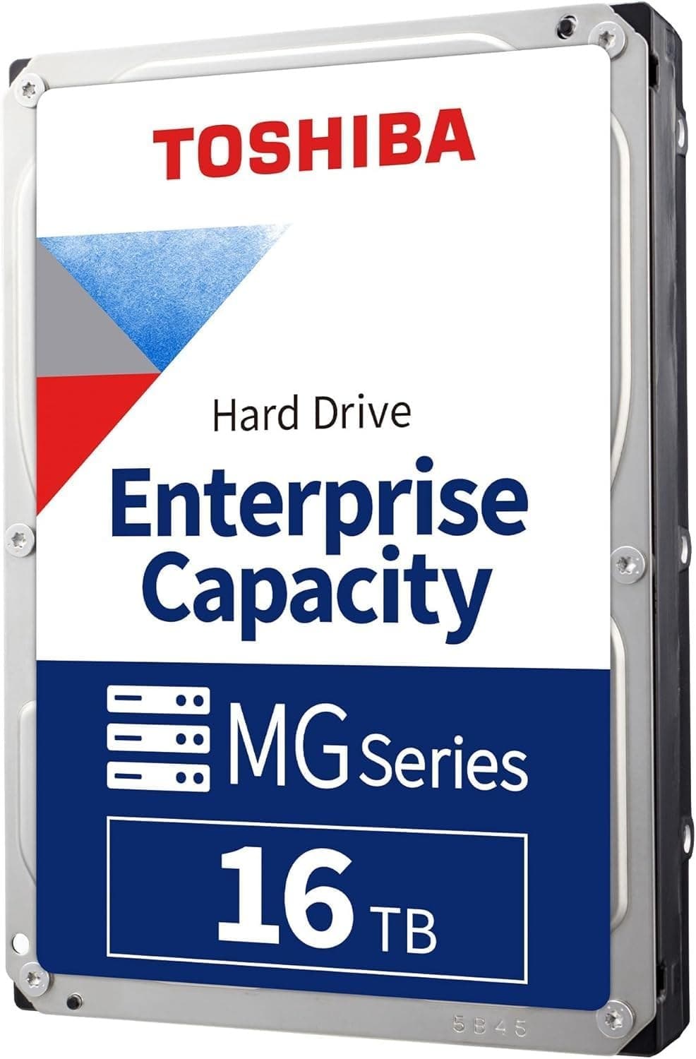 Toshiba 16TB Enterprise Internal Hard Drive MG Series 3.5 SATA HDD for Server (MG08ACA16TE)