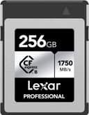 Lexar Professional Silver 256GB CFexpress Type B 1750MBs Read 1300MBs Write thumbnail 1