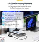 StarTech USB4 Universal Dock Dual 4K 144Hz 8K 60Hz DisplayPort 100W Passtrough thumbnail 3