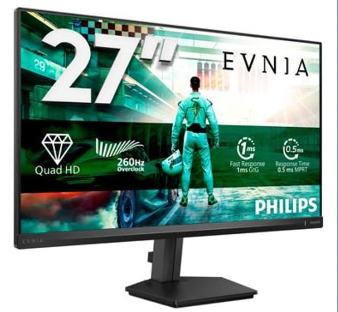 Philips Evnia 3000 27M2N3500PF/00 27" IPS W-LED Black Monitor (2560x1440/1ms/2xHDMI/DisplayPort)