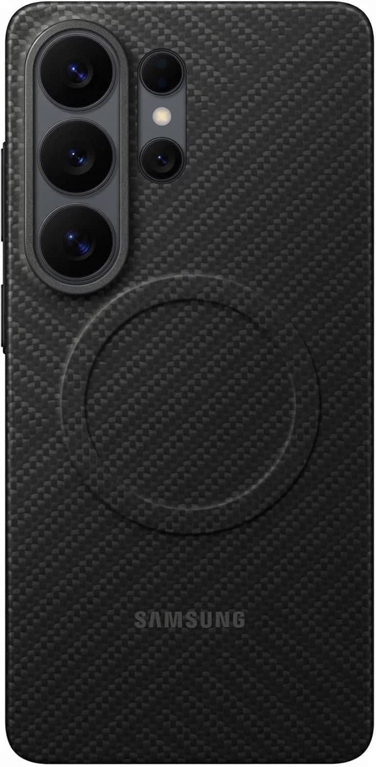 Samsung Galaxy S26 Ultra Carbon Magnet Case - Black - Image 1