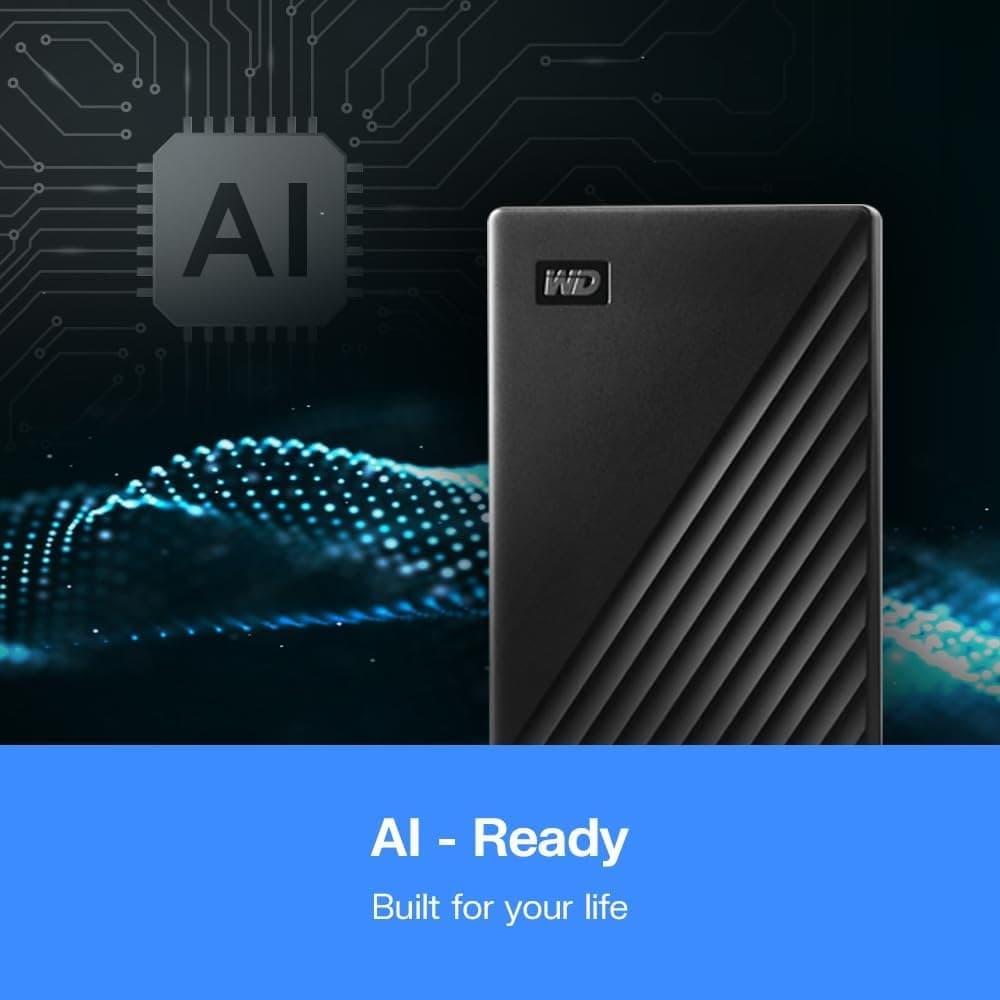 WD 1TB My Passport portable external storage, external hard drive, USB 3.0, portable HDD with software for device management, backup and password protection, works with PC, Xbox &Playstation, Black - Image 6