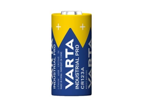 Pyronix VARTA Batteries CR123A, Pack of 1, Lithium Coin Cell 3 V, for cameras