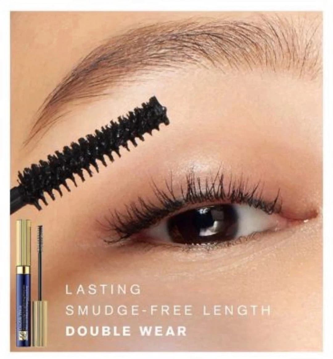 Estee Lauder Double Wear Zero-Smudge Lengthening Mascara 6ml Full Size 01 Black - Image 2