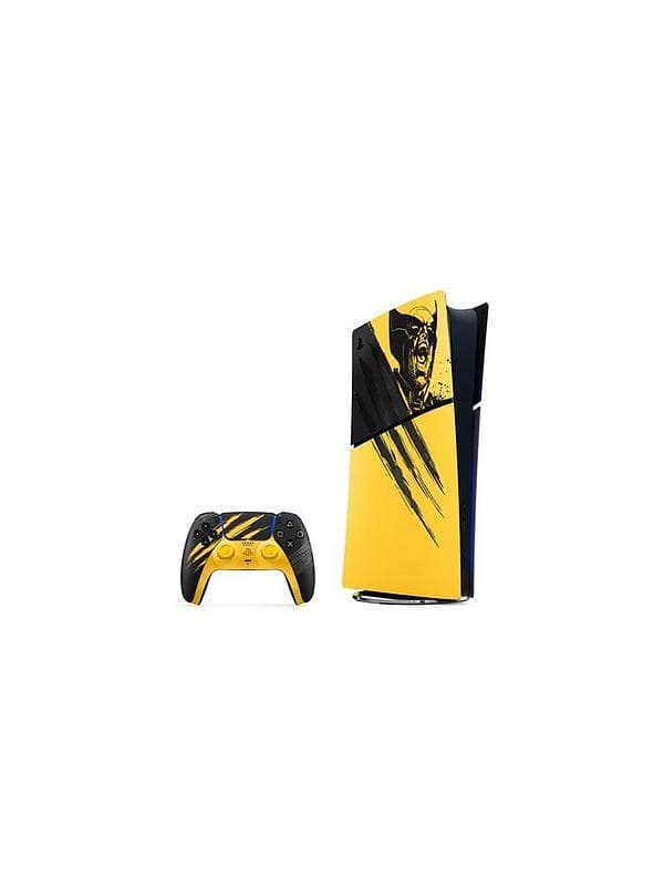 Sony PlayStation 5 Digital Edition 825GB - Marvel's Wolverine Battle Yellow Limited Edition Bundle - Image 2