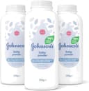 Johnson's Baby Powder Natural Cornstarch, 200g (Pack of 3), 600g Total Multipack – Talc-Free, 99% Natural Powder, Clinically Proven Mildness for Delicate Skin thumbnail 1